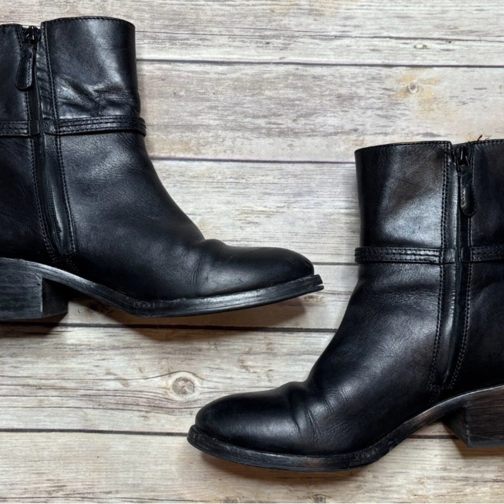 Tory Burch Black Ankle Boots - Picture 2 of 7